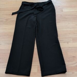Chico's Elegant Black Wide-Leg Pants